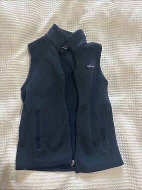 Patagonia Kids Navy Blue Fleece Vest